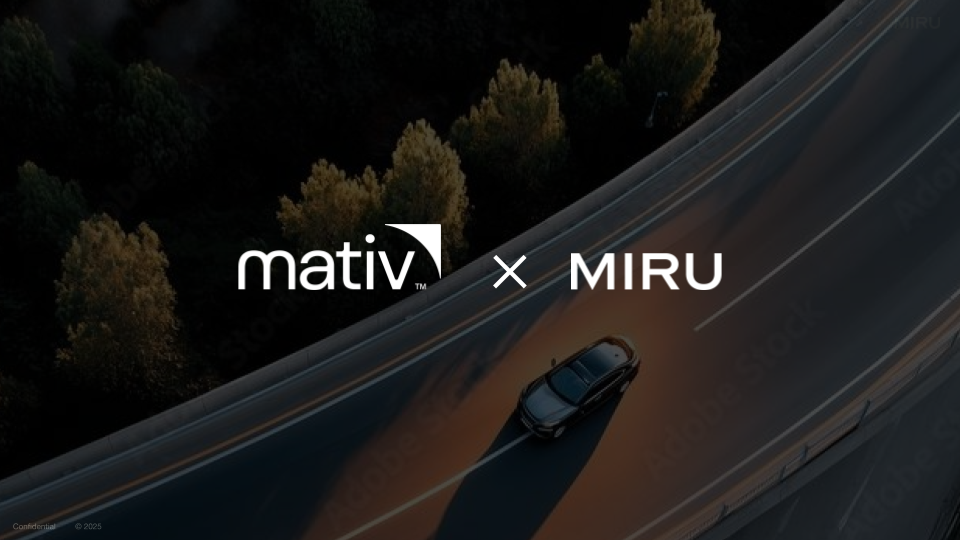 Mativ & Miru Expand Partnership to Accelerate eWindow Commercialization for Automotive Markets